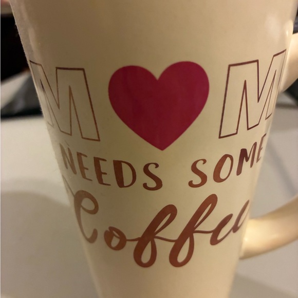 Source Unknown Pink and Brown Mom Mug - Picture 2 of 2